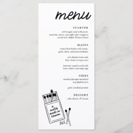 天国のディナー結婚メニューで作ったマッチ メニュー