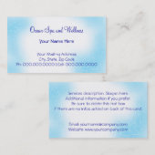 天国のハイビスカス.blu 名刺 (正面/裏面)