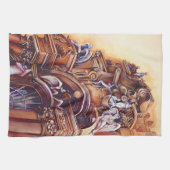 天国のハンガリー人 キッチンタオル (横)