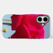 天国のバラ | 青空に映える美しい赤い花 Case-Mate iPhoneケース (裏面 (横))