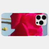 天国のバラ | 青空に映える美しい赤い花 Case-Mate iPhoneケース (裏面 (横))