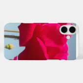 天国のバラ | 青空に映える美しい赤い花 Case-Mate iPhoneケース (裏面 (横))