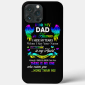 天国のパパに涙の日を隠す Case-Mate iPhoneケース (裏面)