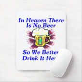 天国のビール マウスパッド (マウス)