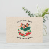 天国のフラホリデー ハワイアンフラガール 招待状 (スタンド正面)