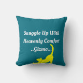 天国のペットキャットギズモで心地よいを寄り添う クッション (正面)