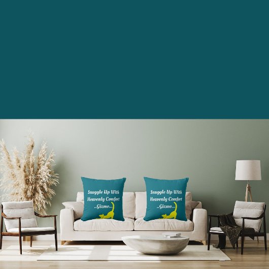 天国のペットキャットギズモで心地よいを寄り添う クッション