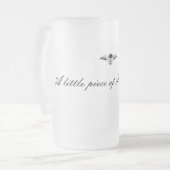 天国のマグの小さい部分 フロストグラスビールジョッキ (正面左)