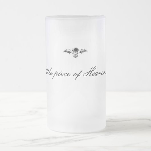 天国のマグの小さい部分 フロストグラスビールジョッキ (中央)