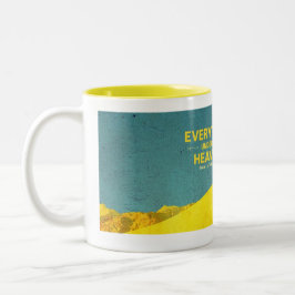 天国のマグ2の下のすべて ツートーンマグカップ