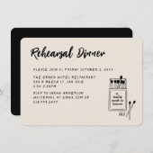 天国のリハ結婚ーサルディナーで作られた試合 エンクロージャーカード (正面/裏面)