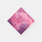 天国の一部はDreamy Magazineに行く スタンダードカクテルナプキン (角)