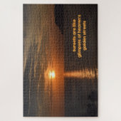 天国の垣間見た夕日 – 20 x 30インチ ジグソーパズル (縦)