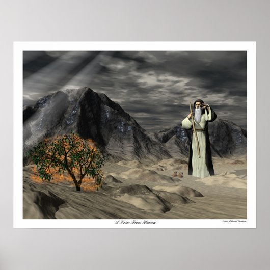 天国の声 ポスター (正面)