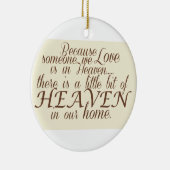 天国の少しビット セラミックオーナメント (右)