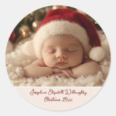 天国の平和で眠る ラウンドシール (正面)