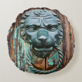 天国の戸枕を叩く ラウンドクッション