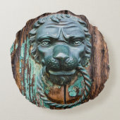 天国の戸枕を叩く ラウンドクッション (裏面)