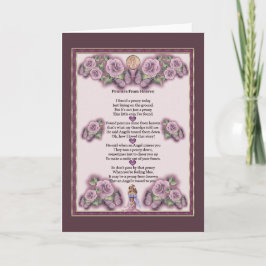 天国の挨拶状からのペニー カード