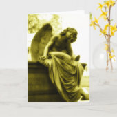 天国の方 カード (黄色い花)