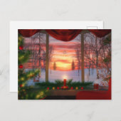 天国の日帰りクリスマスポストカード ポストカード (正面/裏面)