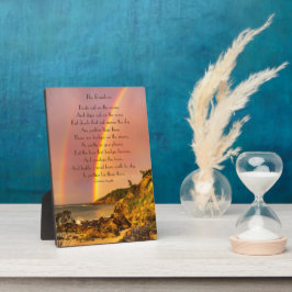 天国の橋、虹の詩 フォトプラーク