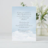 天国の死別のサンキューカード サンキューカード (スタンド正面)