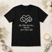天国の母へ 無限のハート 母の日 メモリアル Tシャツ