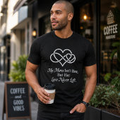 天国の母へ 無限のハート 母の日 メモリアル Tシャツ