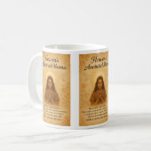 天国の油を塗ったママ コーヒーマグカップ (正面左)