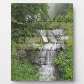 天国の父ホーム祈りの言葉プラーク フォトプラーク (正面)