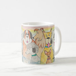 天国の犬たち コーヒーマグカップ