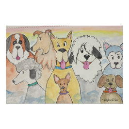 天国の犬たち ポスター