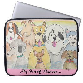 天国の犬たち ラップトップスリーブ