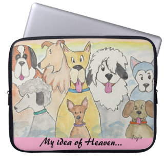 天国の犬たち ラップトップスリーブ