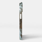 天国の目：静かな天使疑問に思 iPhoneケース (右側面)