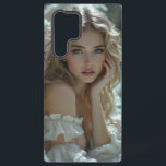 天国の目：静かな天使疑問に思 SAMSUNG GALAXY S22 ULTRAケース<br><div class="desc">あなたの銀河系電話を穏やかな雰囲気で包む。滝の下に天使のような幻影を描き、この事件は優雅さと光を放つ。</div>