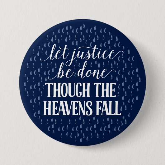 天国の秋海軍ボタンけれども 缶バッジ (正面)