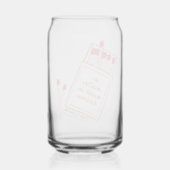 天国の結婚ブライダルパーティ ガラス缶 (裏面)