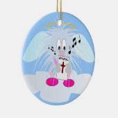 天国の聖歌隊のオーナメントで歌うこと セラミックオーナメント (右)