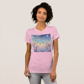 天国の虹に輝くこどもの楽園 Tシャツ (正面フル)