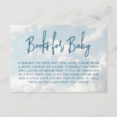 天国の赤ちゃんシャワーベビー本 エンクロージャーカード (正面)