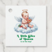 天国の赤ちゃんシャワー フェイバータグ (正面)