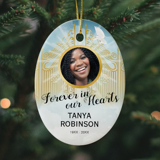 天国の門 – メモリアルトリビュート セラミックオーナメント