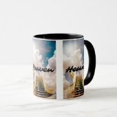 天国の階段の二音マグ マグカップ (正面右)