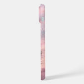 天国の雲の上で眠る天使 iPhoneケース (左側面)