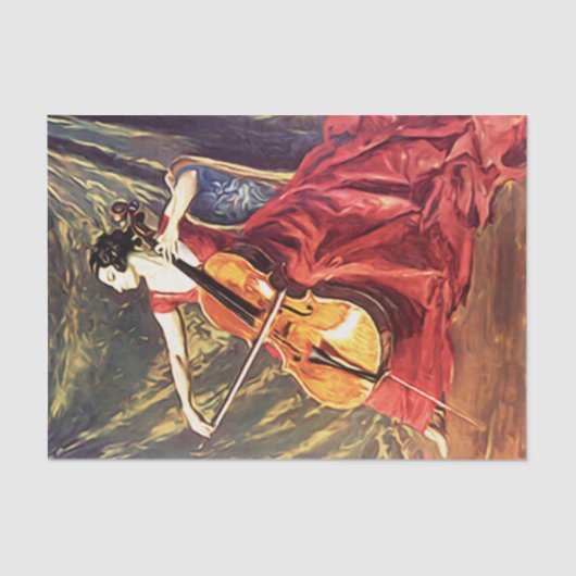 天国の音楽 薄葉紙 (正面)