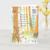 天国の首輪ペット悔やみや弔慰カード カード (黄色い花)