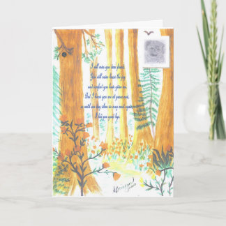 天国の首輪ペット悔やみや弔慰カード カード