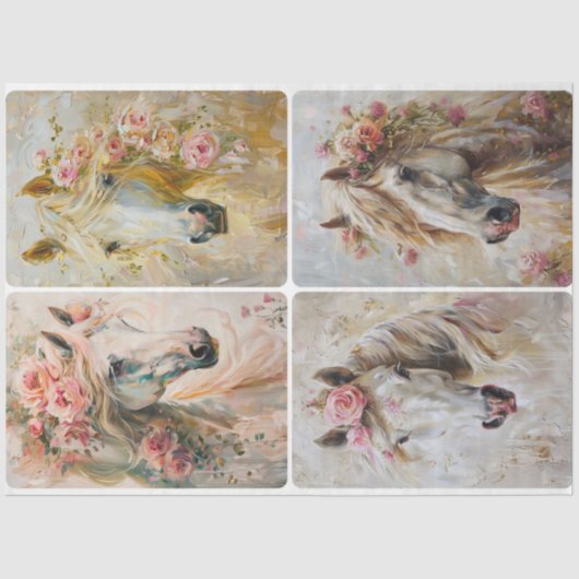 天国の馬 薄葉紙 (正面)